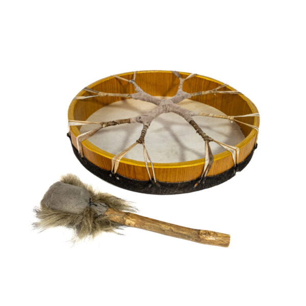 OW-SHDRROHA35 - Drums for Schools round hair shaman drum 14 inch / A1