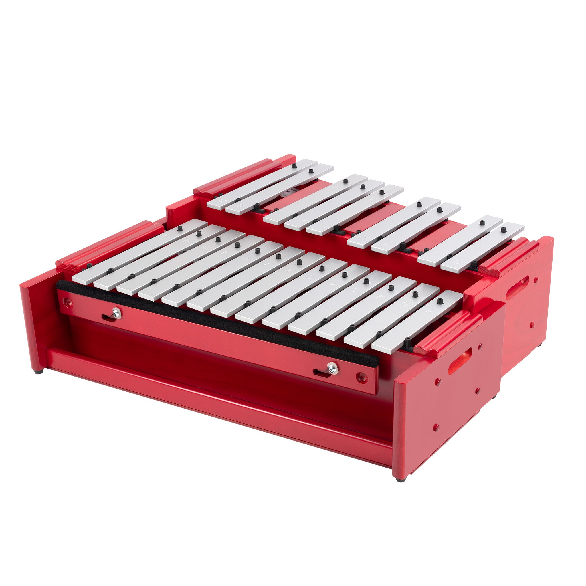 Percussion Plus Classic Red Box alto chromatic metallophone image 3