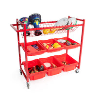 PP1057 - Percussion Plus mobile instrument trolley with trays Default title