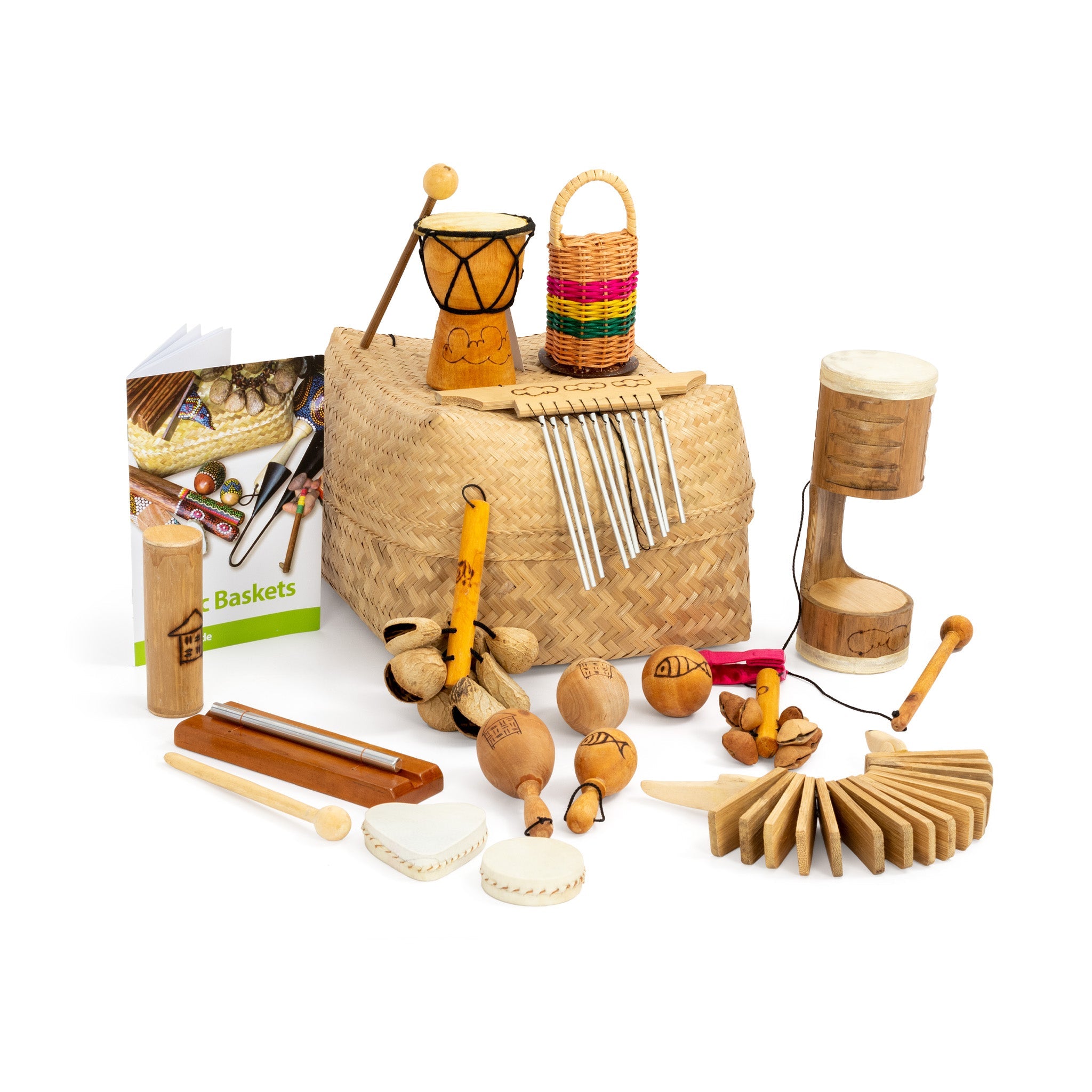 SC-LHB - Drums for Schools little hands basket - 15 instruments A1