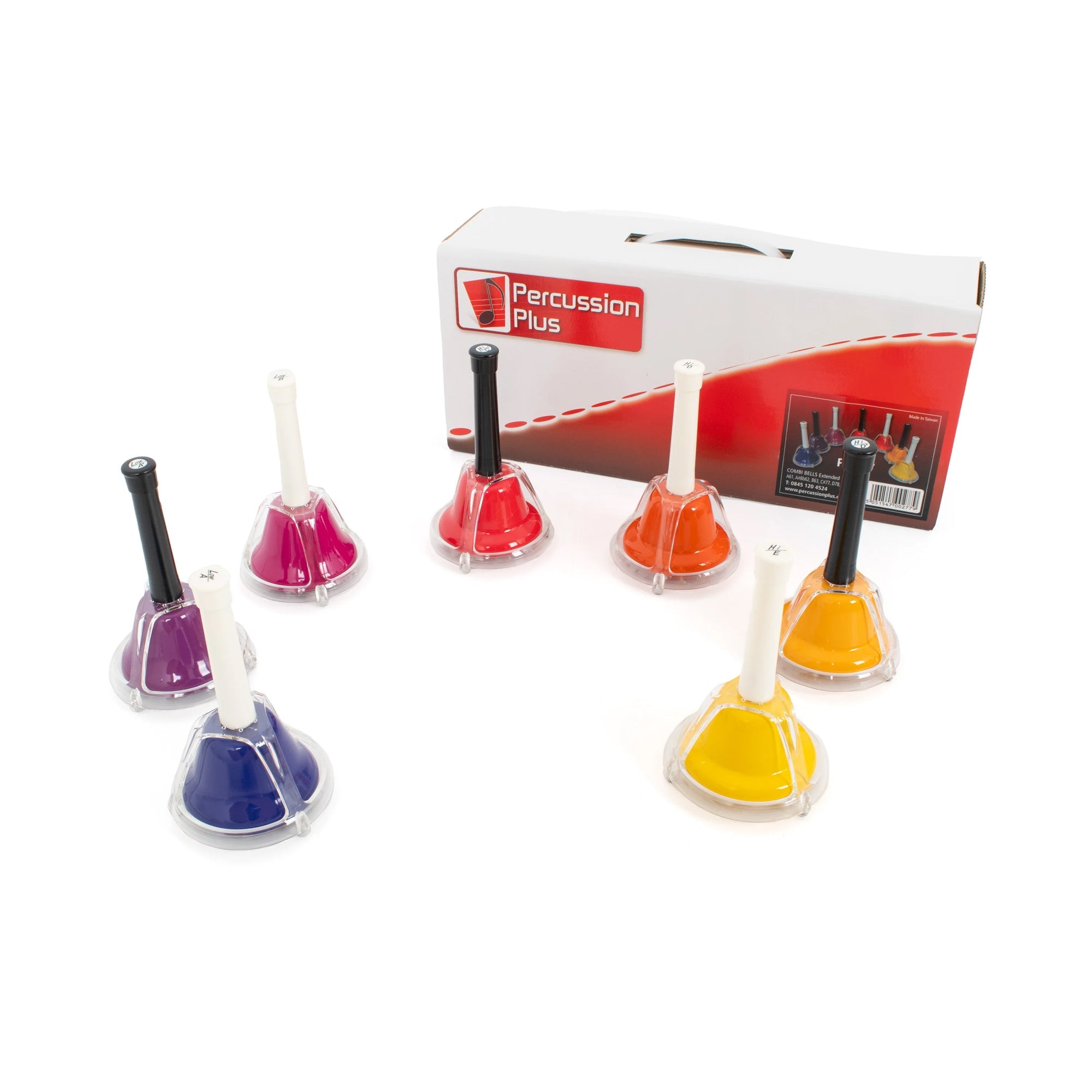 Percussion Plus combi hand bells - Expansion pack set of 7