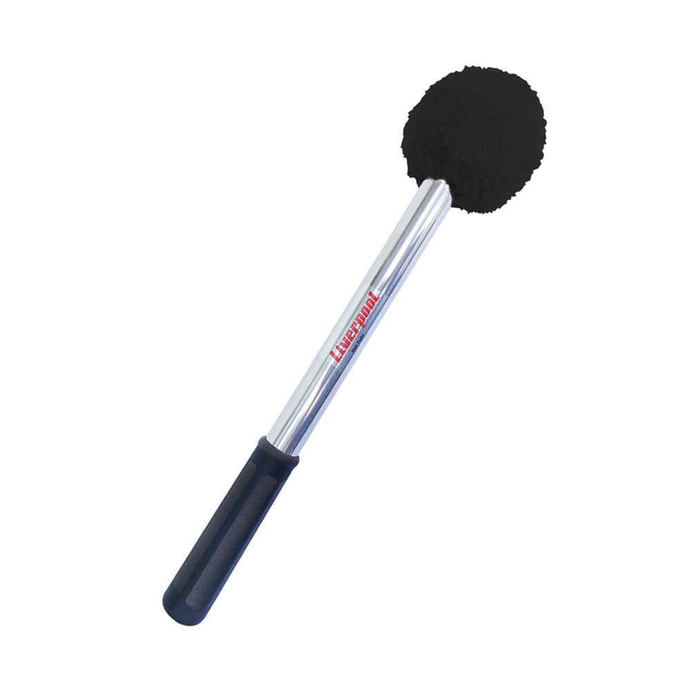 Liverpool aluminium bass drum beater -Black