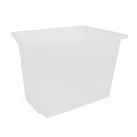 PP3513 - Monarch 5x 40L extra strong storage box and lid set - Clear Default title