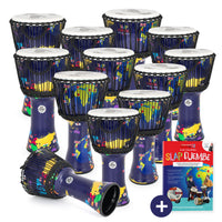 PP695-12PK - Percussion Plus World Slap Djembe secondary 12 pack - rope tuned Default title