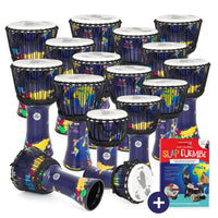 PP695-16PK - Percussion Plus World Slap Djembe secondary 16 pack - rope tuned Default title