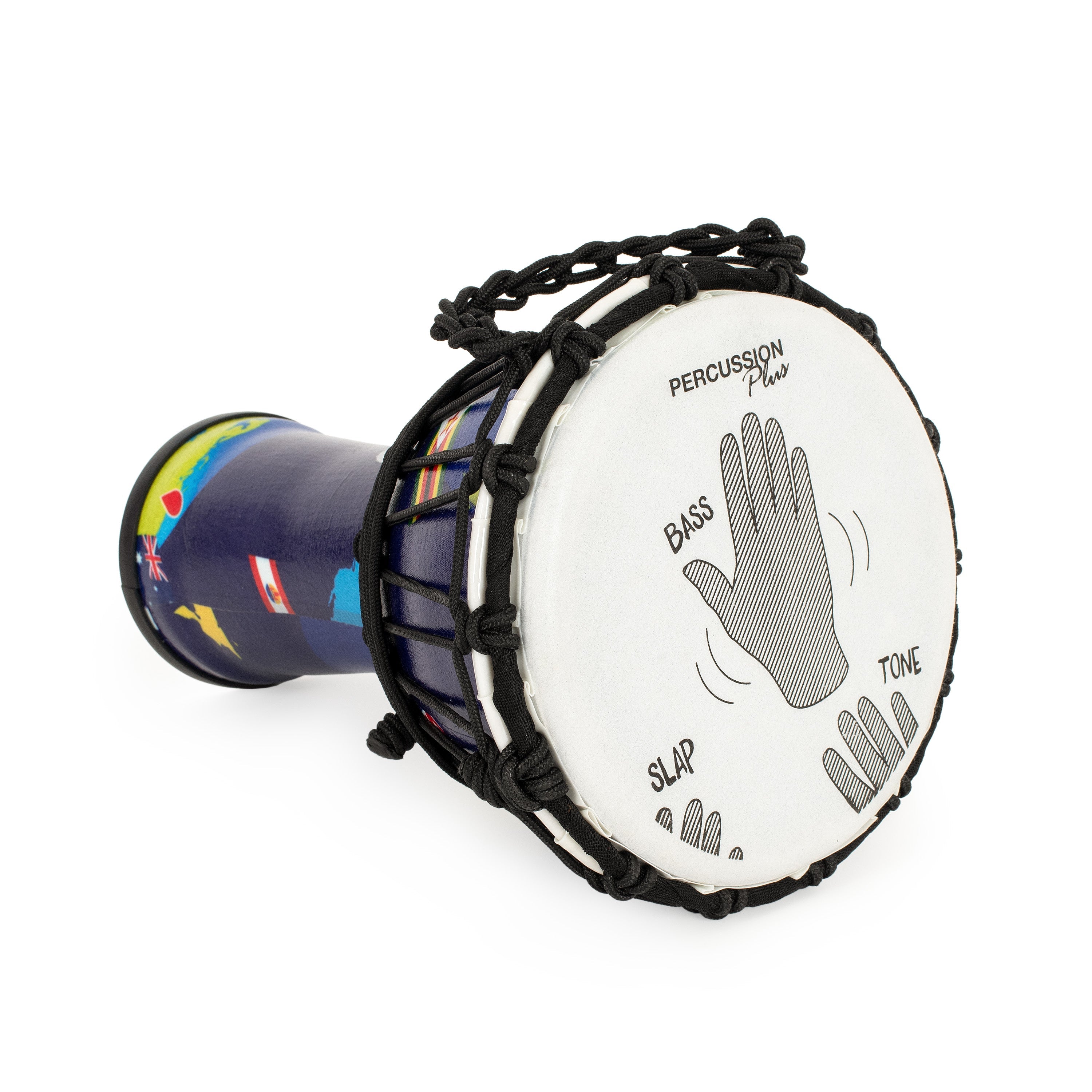 Percussion Plus World Slap Djembe rope tuned - 7" image 10