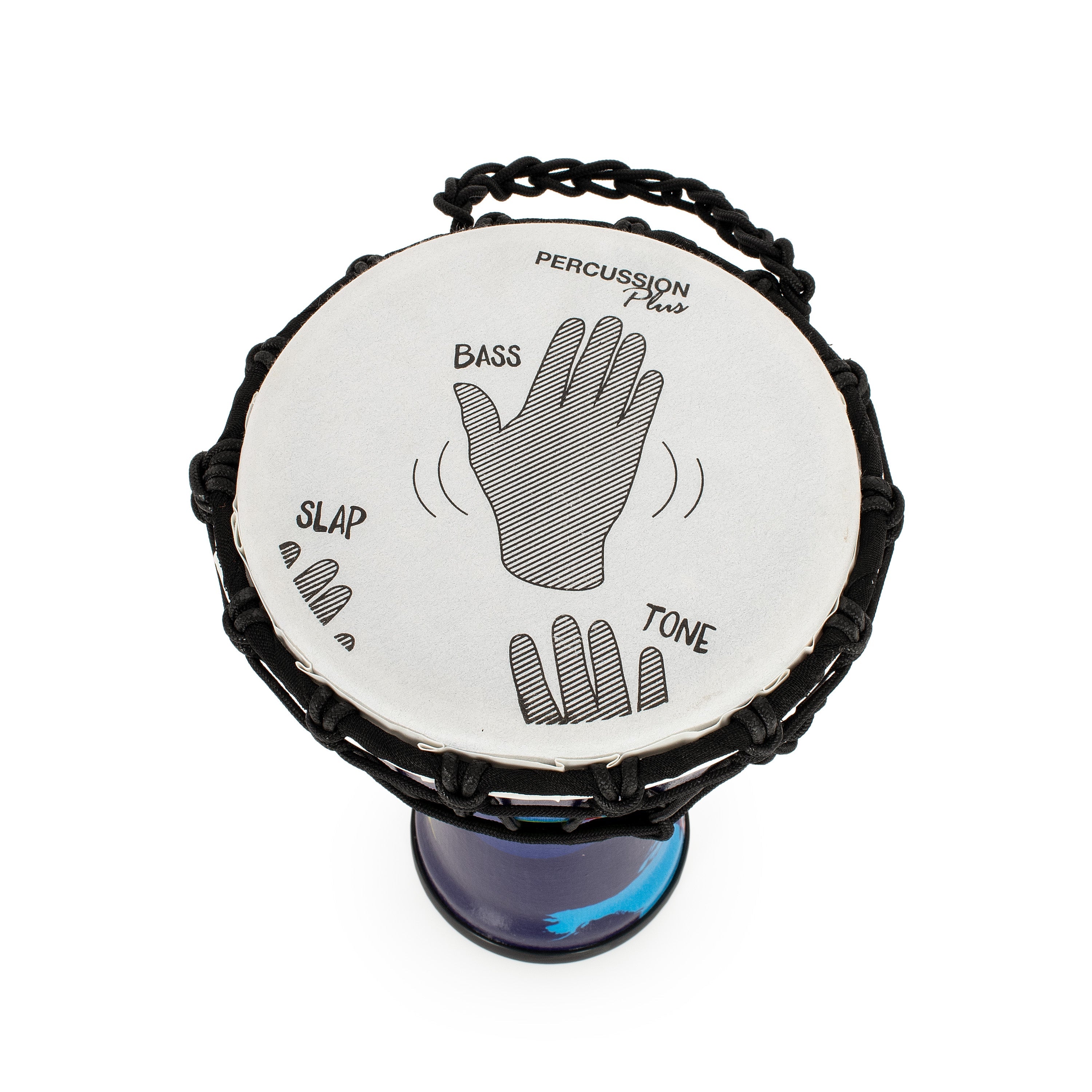 Percussion Plus World Slap Djembe rope tuned - 7" image 5