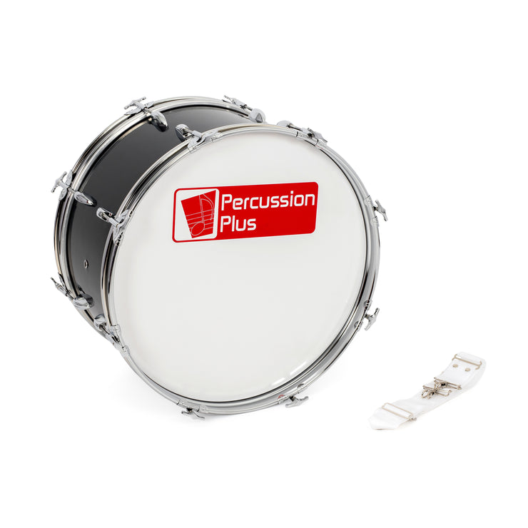 PP788-BK - Percussion Plus junior marching bass drum 20