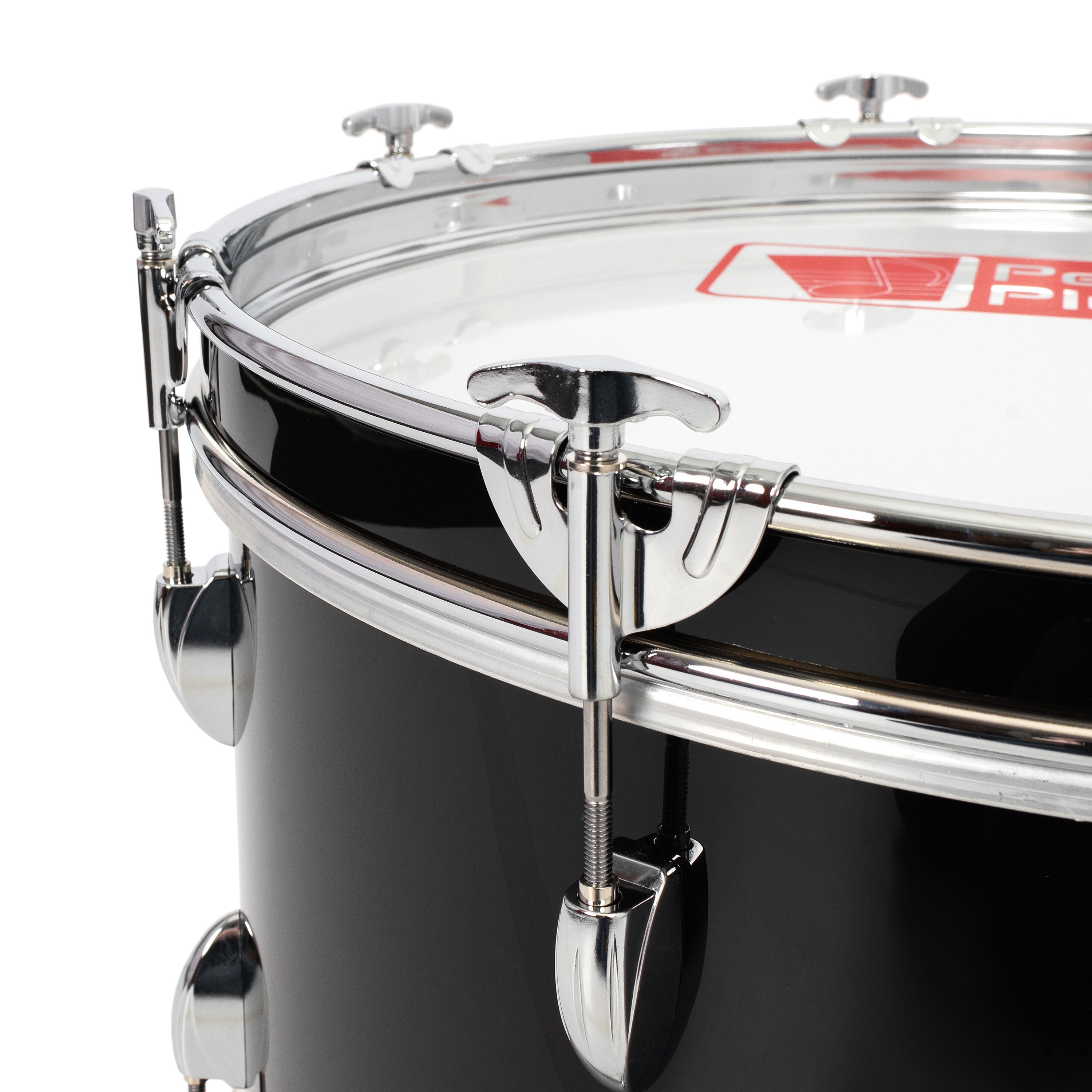 PP788-BK - Percussion Plus junior marching bass drum 20" A1