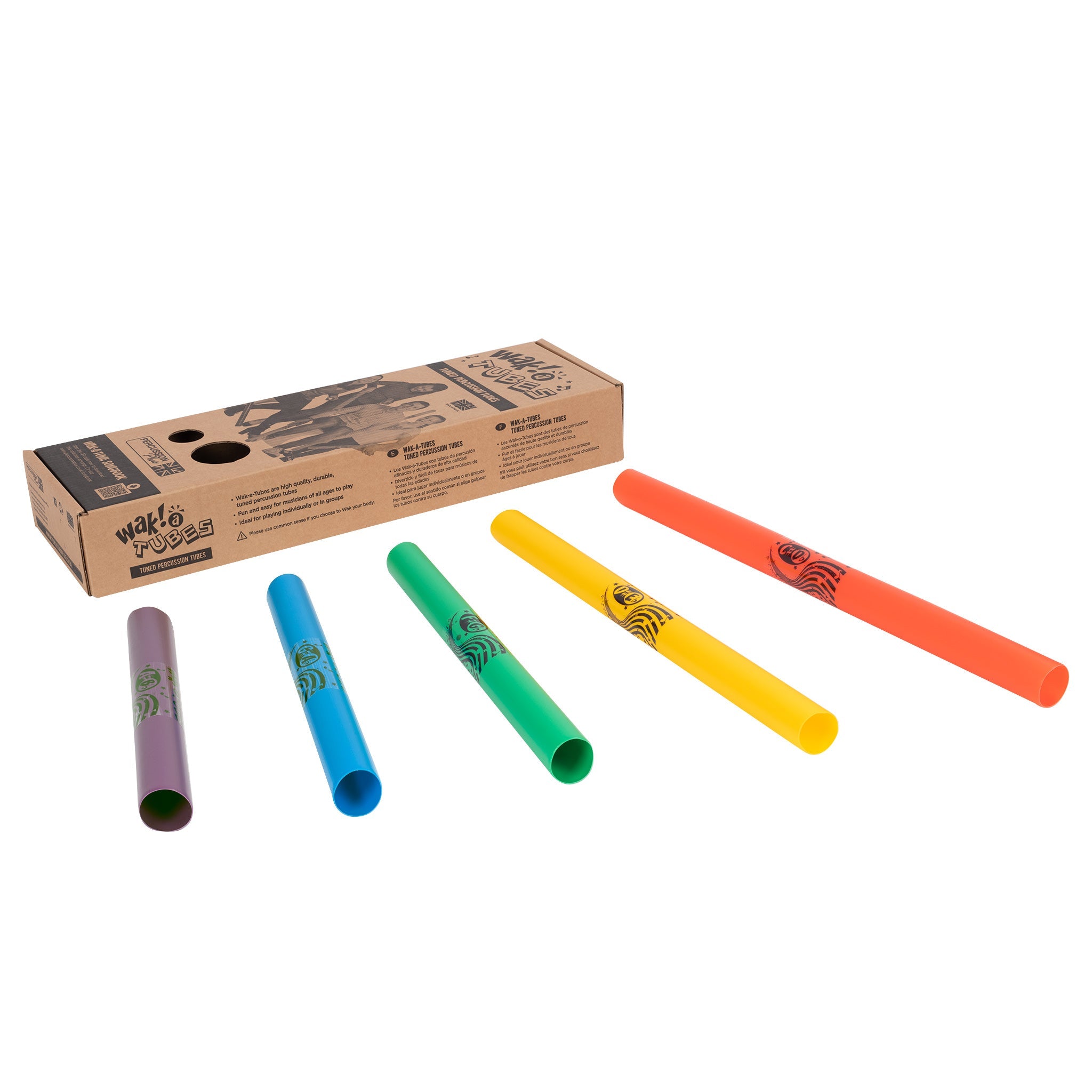 Wak-a-Tube flats & sharps treble octave set