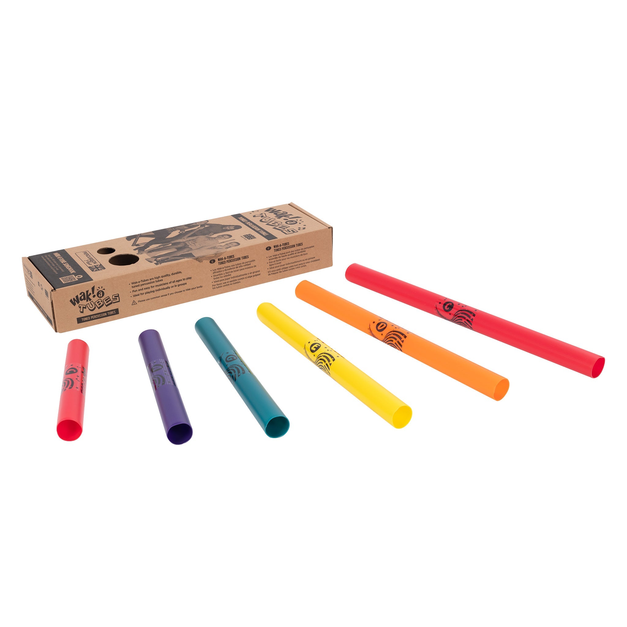 Wak-a-Tube pentatonic scale treble octave set