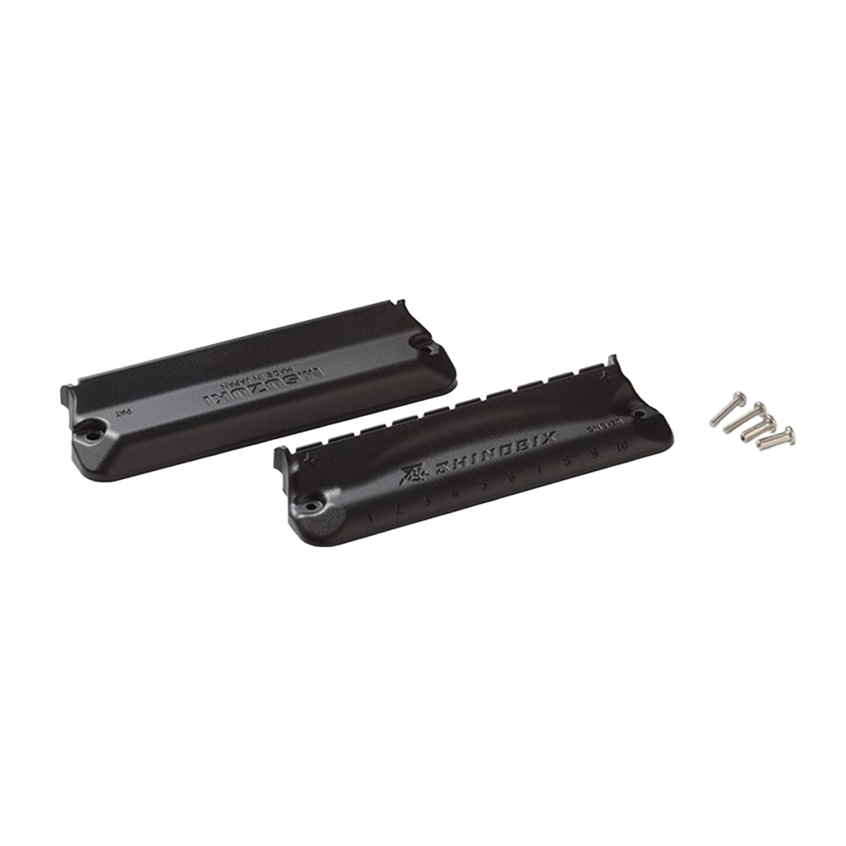 Suzuki SHINOBIX 10-hole diatonic harmonica cover plates set & screws