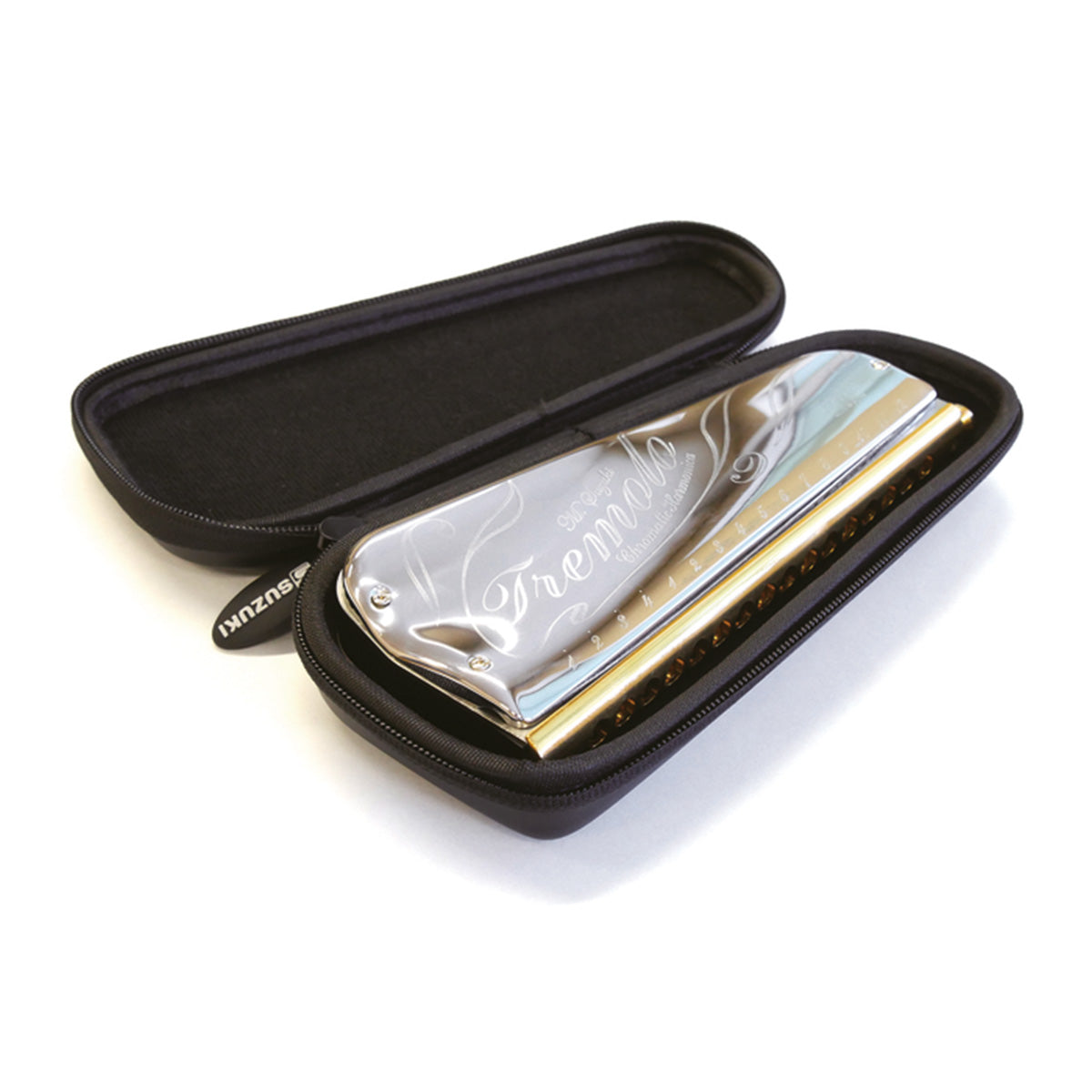 Suzuki STC-128 16-hole chromatic tremolo harmonica - C | Frederick