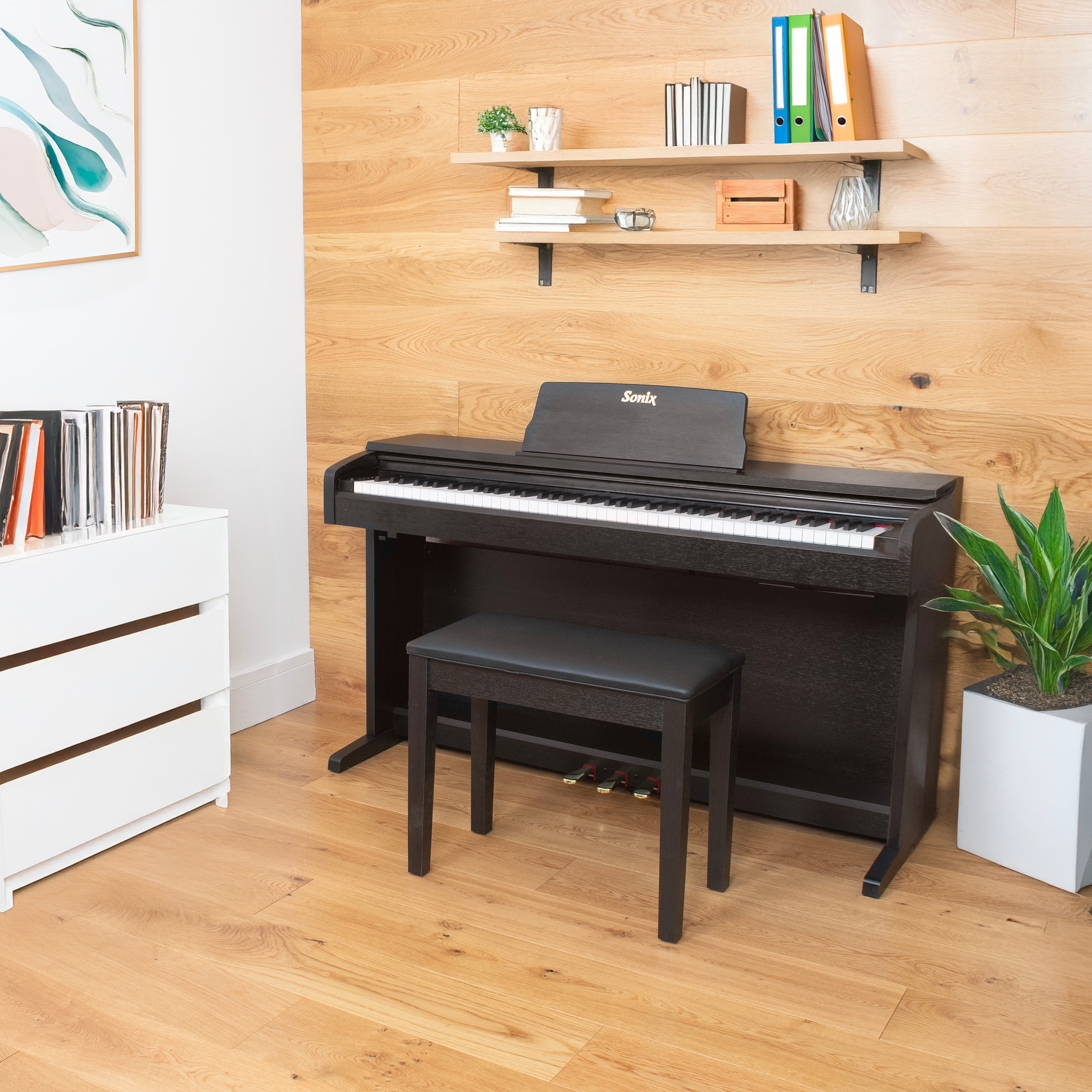 SXP9R - Sonix SXP9 digital piano with bench Rosewood / A1