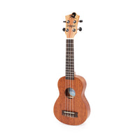 UK208-NAT - Octopus Academy soprano ukulele left handed Natural Default title