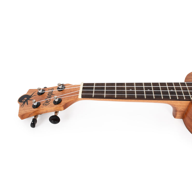 UK208-NAT - Octopus Academy soprano ukulele left handed Natural Default title