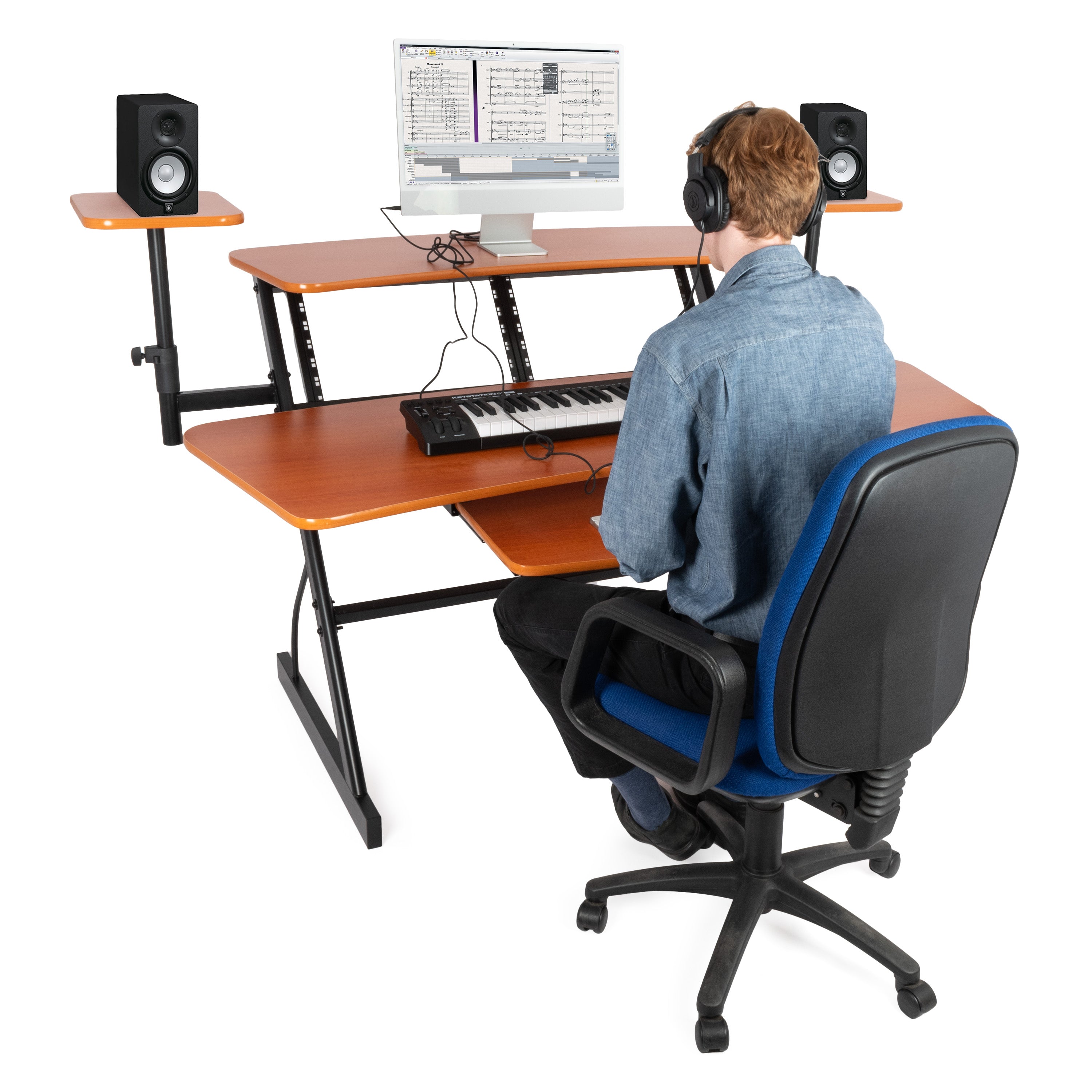 WS-03 - Apextone deluxe studio workstation desk A1