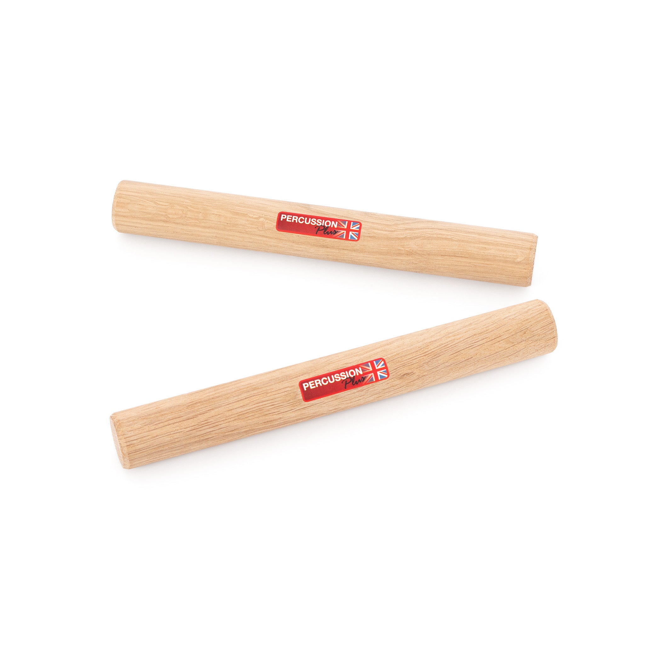 PP231 - Percussion Plus 8” professional solid oak claves A1