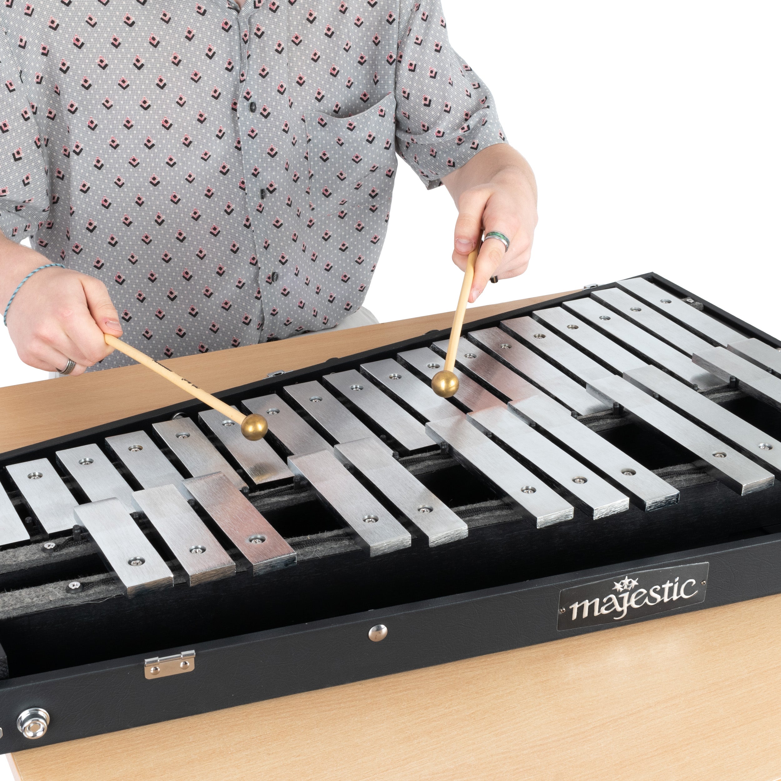 B3125S - Majestic Concert 2.5 octave glockenspiel - Steel A1