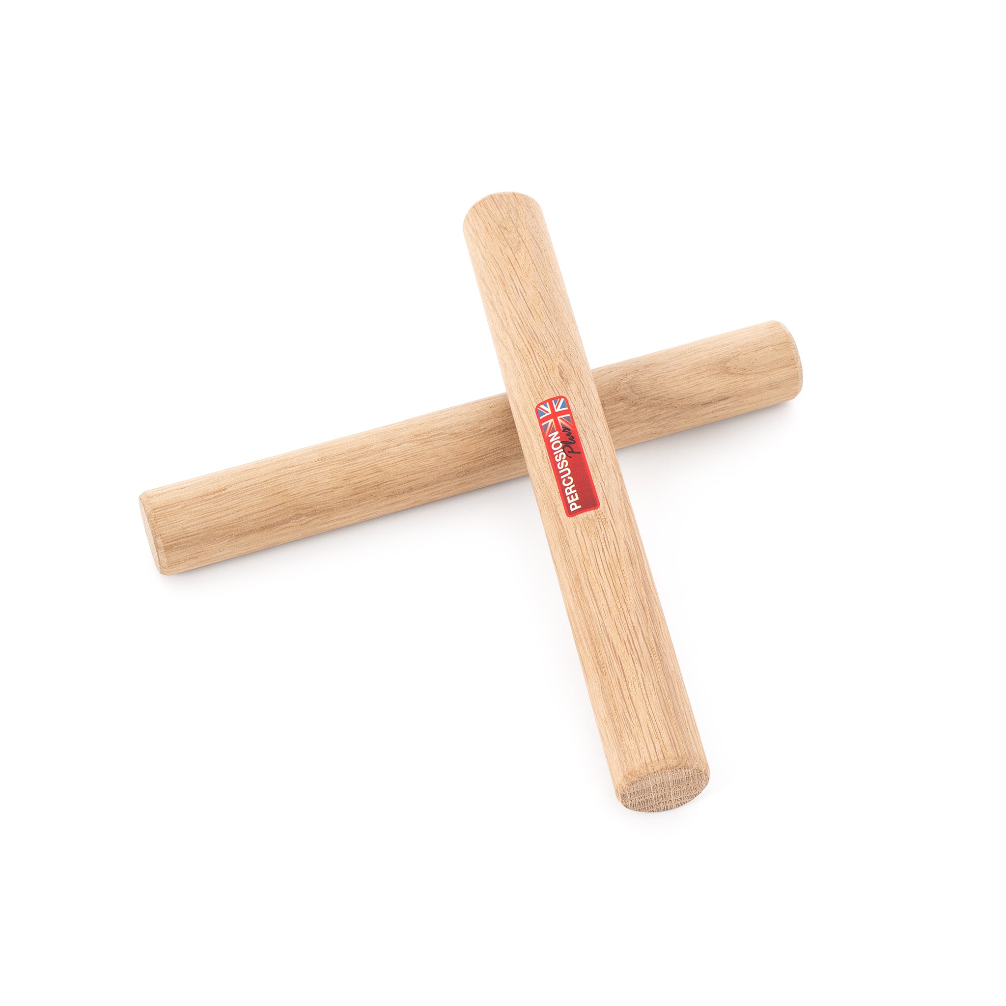 PP231 - Percussion Plus 8” professional solid oak claves A1