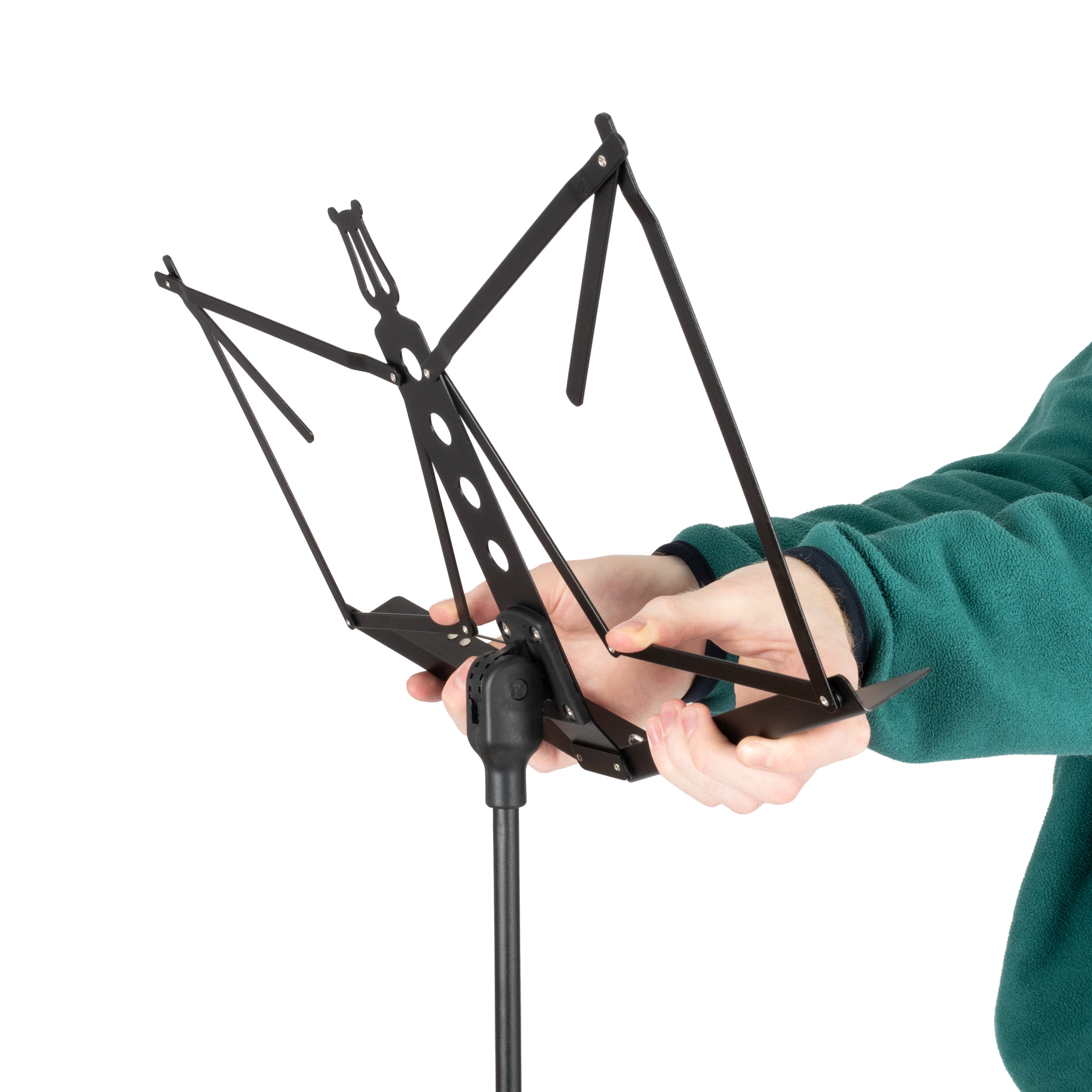 MUSISCA01 - Musisca lightweight folding music stand Black / A1