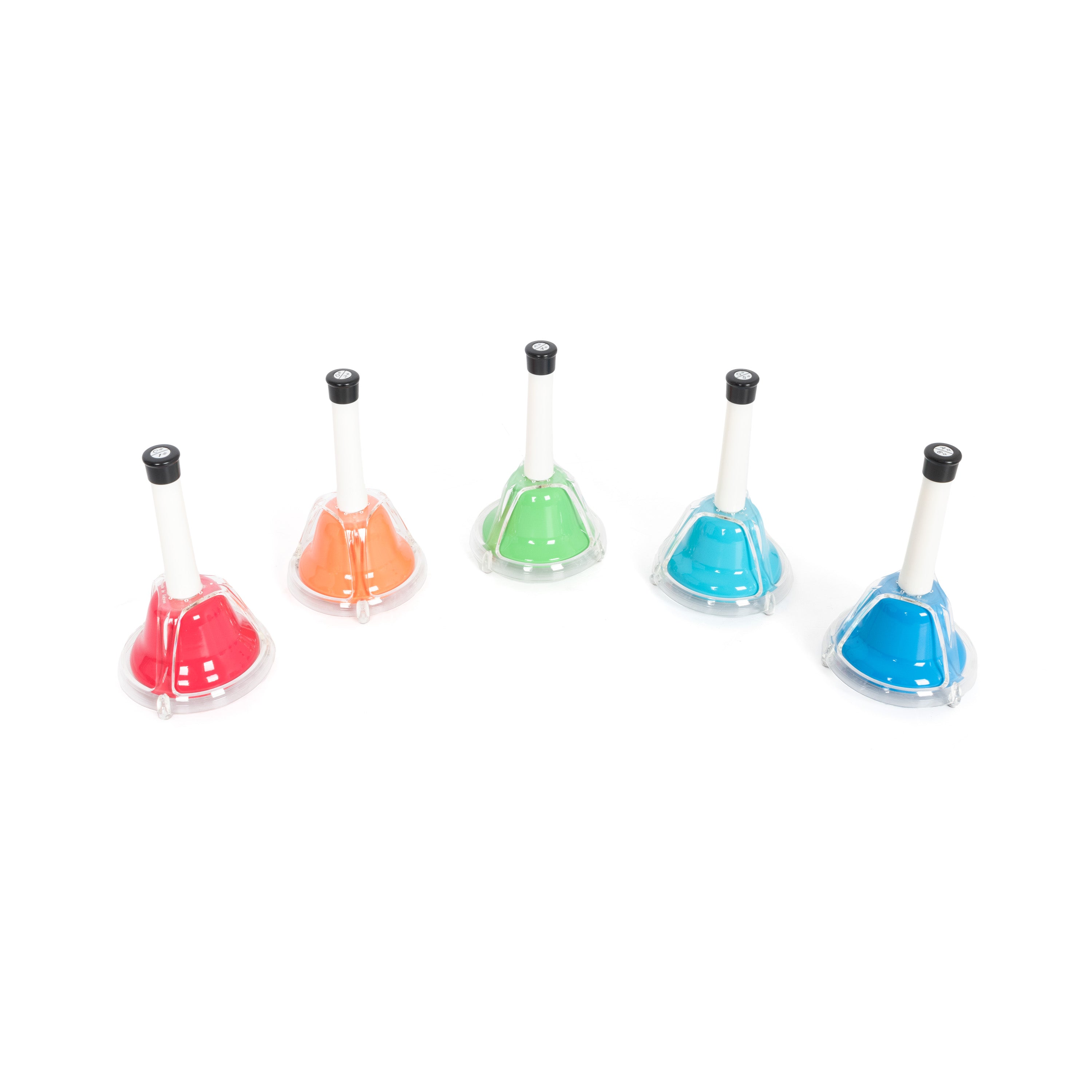 CB5 - Percussion Workshop chromatic hand bells - set of 5 black notes A1