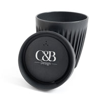 HSKCUST-BWP - Custom UV printing charge for HuskeeCup reusable coffee cup Black or White