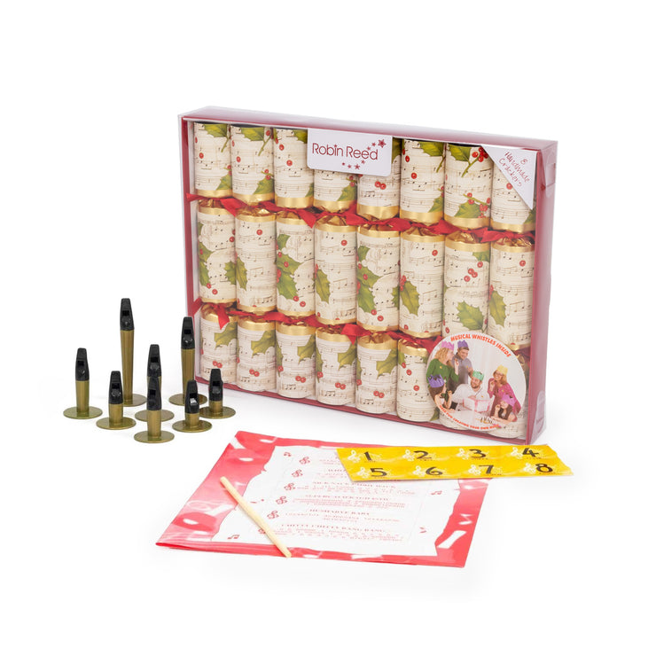 RRG52311 - Deluxe musical Christmas cracker with whistles - 10