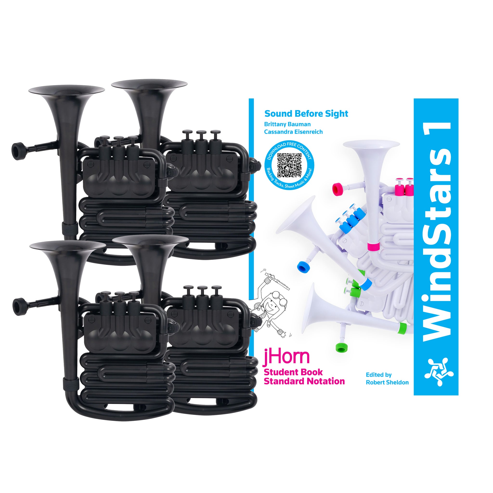 Nuvo WindStars 1 class set of Nuvo jHorns