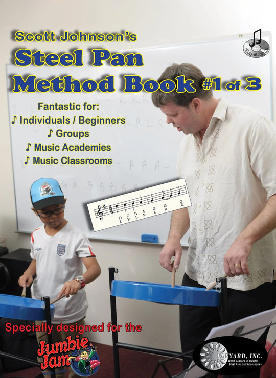 JJ5522 - Steel Pan Method Book 1 for Jumbie Jam Default title