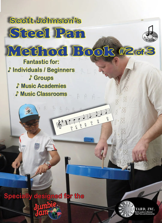 JJ5523 - Steel Pan Method Book 2 for Jumbie Jam Default title