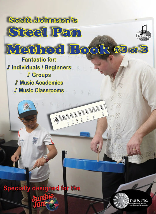 JJ5524 - Steel Pan Method Book 3 for Jumbie Jam Default title