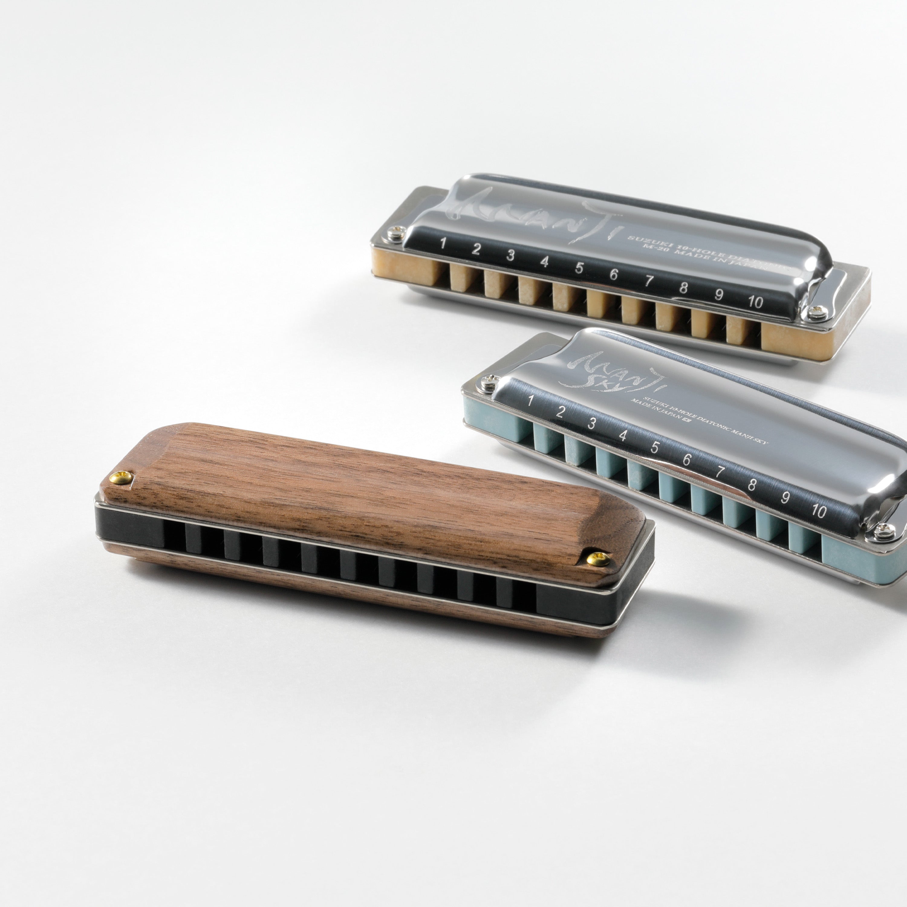 Suzuki Manji Sky 10-hole diatonic harmonica – C – EpicZebra