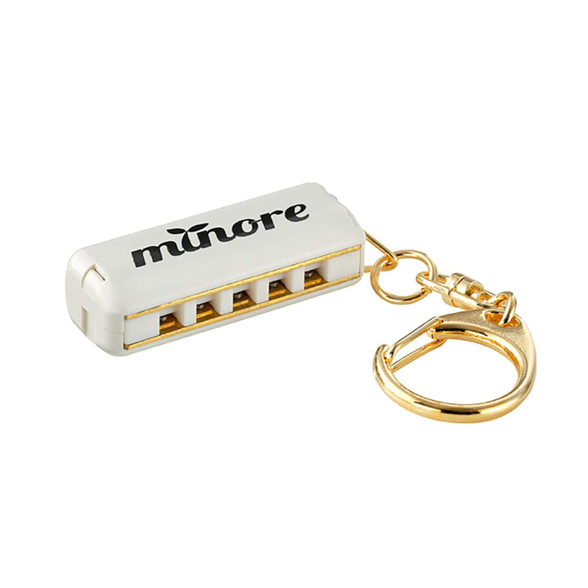Suzuki MINORE 5-hole mini harmonica - White
