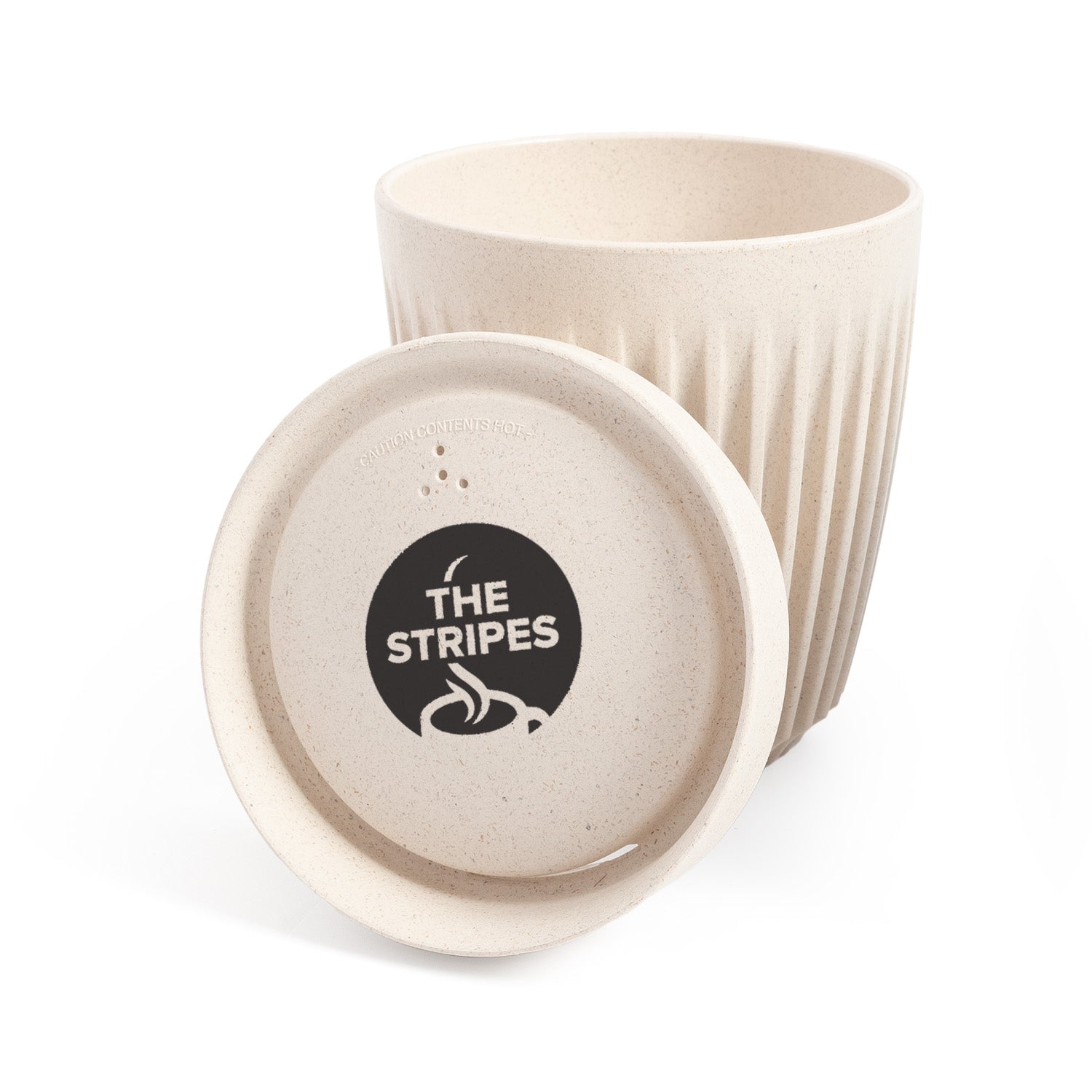 HSKCUST-BWP - Custom UV printing charge for HuskeeCup reusable coffee cup Black or White / A1