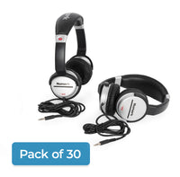 HF125MINI-30PK - Pack of 30 HF125MINI stereo headphones – 3.5mm plug Default title