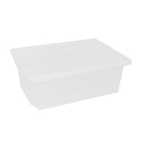 PP3511 - Monarch 5x 20L extra strong storage box and lid set - Clear Default title