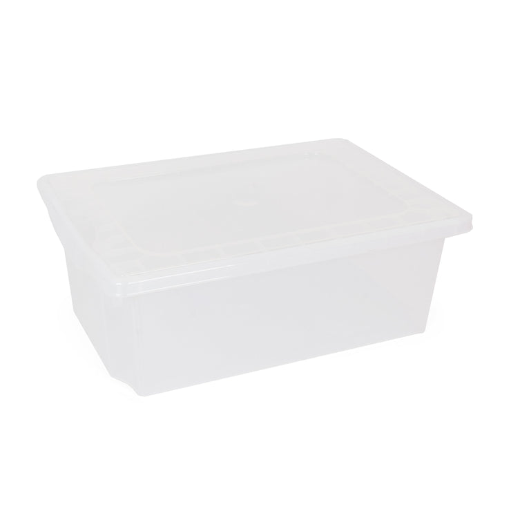 PP3511 - Monarch 5x 20L extra strong storage box and lid set - Clear Default title