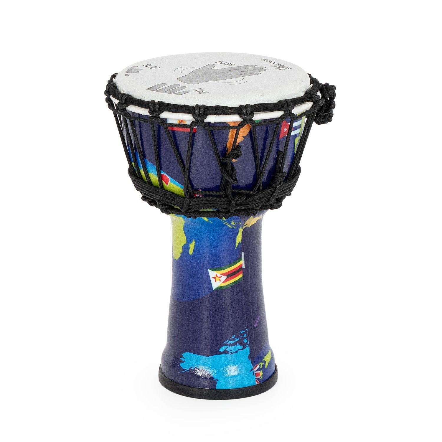 Percussion Plus World Slap Djembe rope tuned - 7" image 9