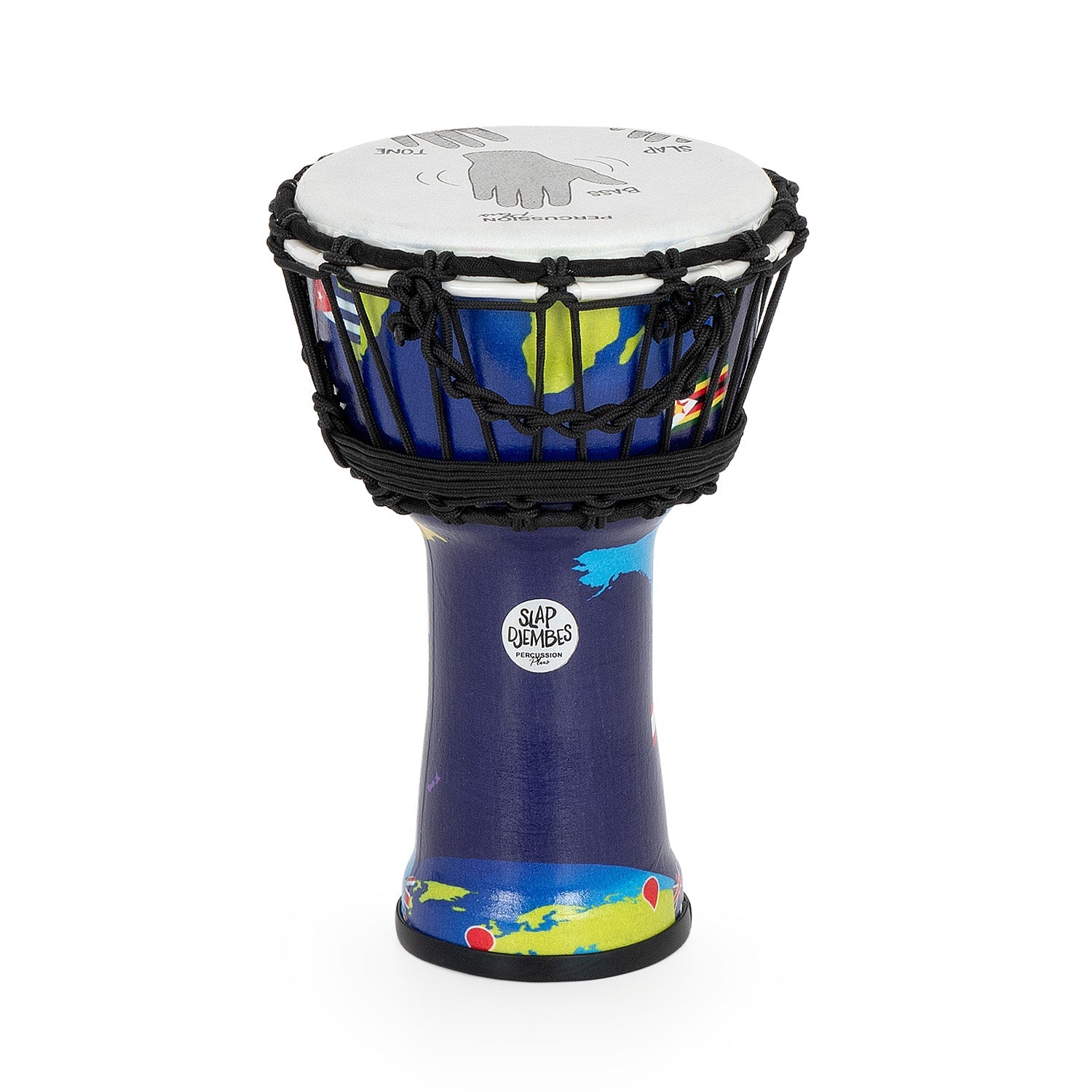Percussion Plus World Slap Djembe rope tuned - 7" image 2