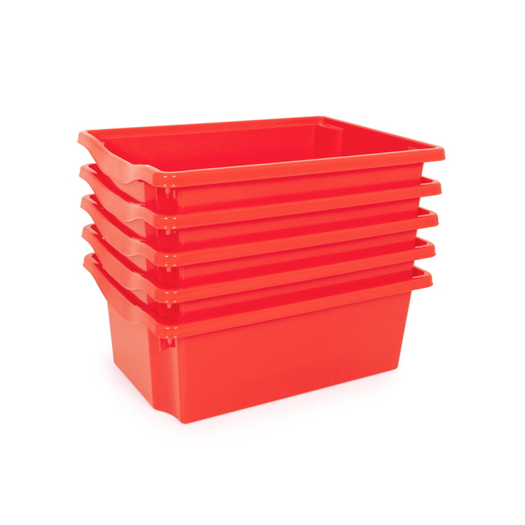 PP3510 - Monarch 5x 20L extra strong storage box and lid set - Red Default title