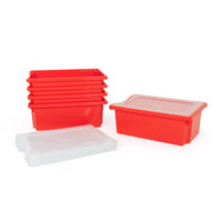 PP3510 - Monarch 5x 20L extra strong storage box and lid set - Red Default title