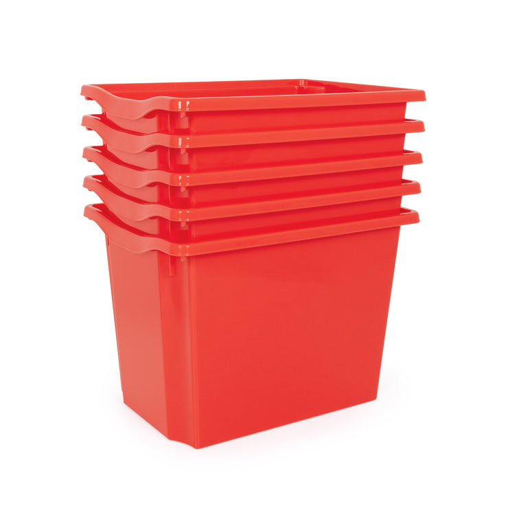 PP3512 - Monarch 5x 40L extra strong storage box and lid set - Red Default title