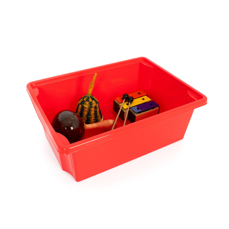 PP3510 - Monarch 5x 20L extra strong storage box and lid set - Red Default title