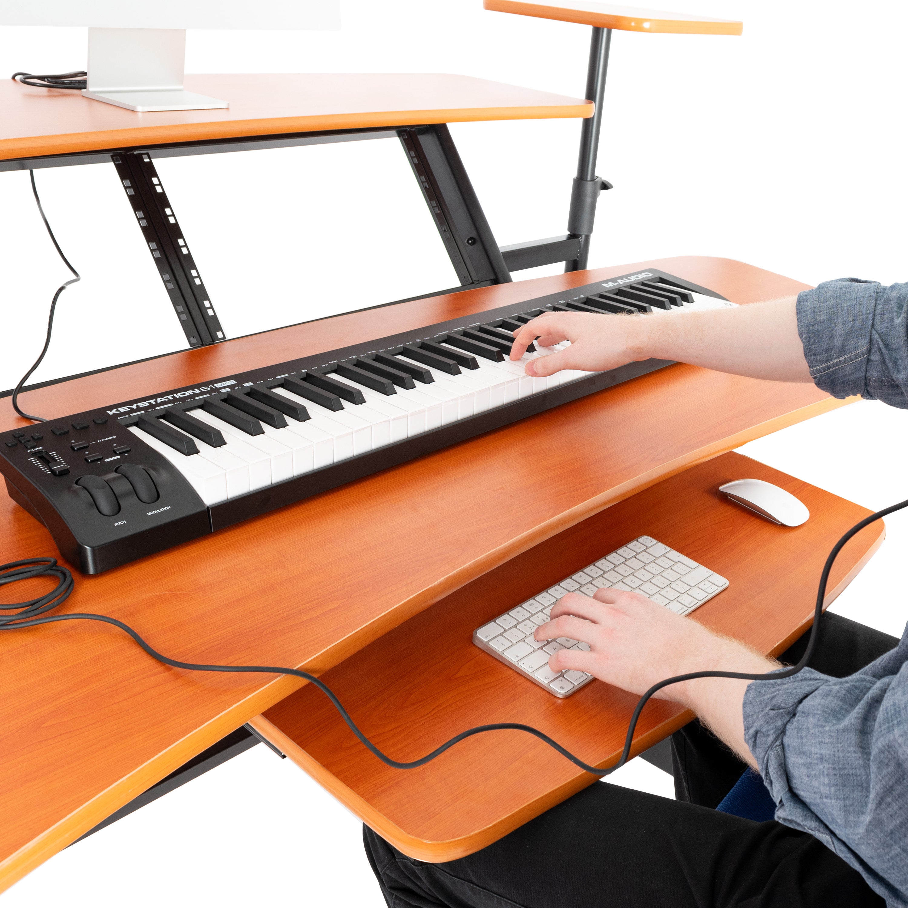 WS-03 - Apextone deluxe studio workstation desk A1