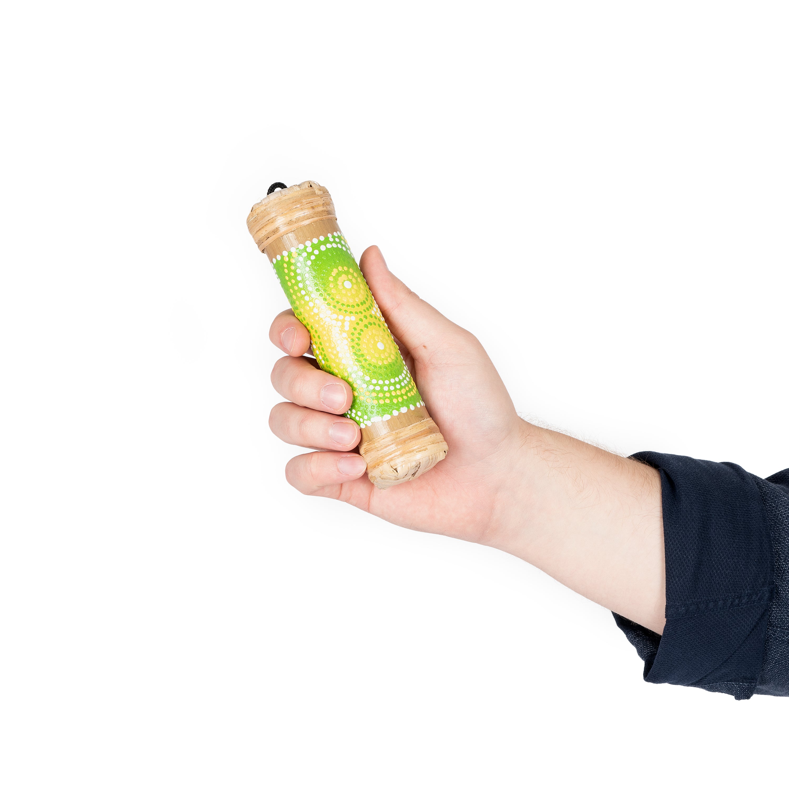 PP2099 - Percussion Plus Honestly Made 15cm painted bamboo rainstick A1