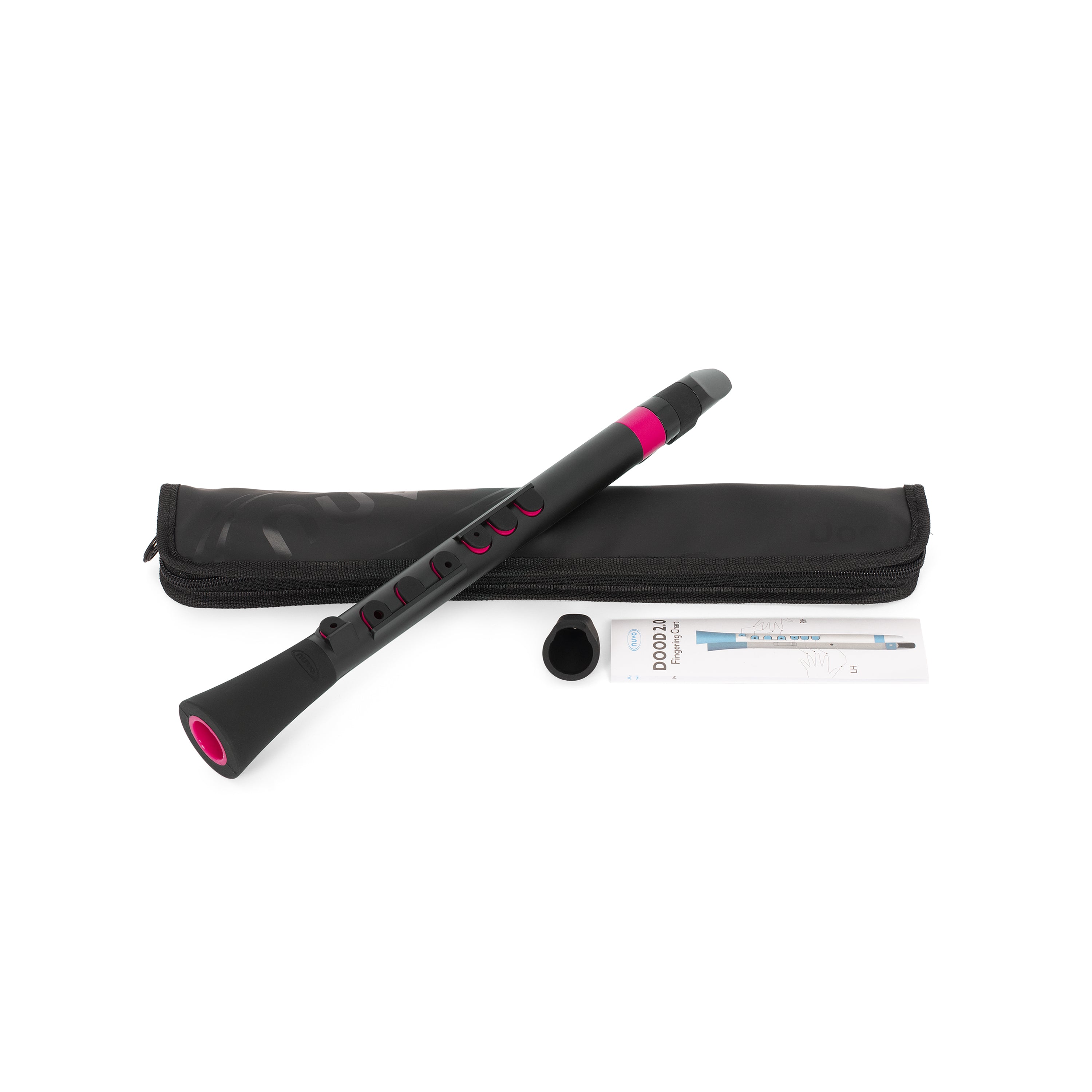 Nuvo N230SFBK student fluit 2 inch zwart Nuvo N230SFBK student fluit 2 inch zwart