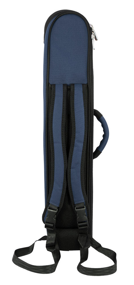 36SSX-387 - Tom & Will straight soprano sax gig bag Blue with blue interior / A1