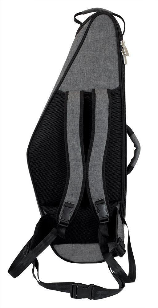 36TS-315 - Tom & Will tenor sax gig bag Grey with red interior / A1