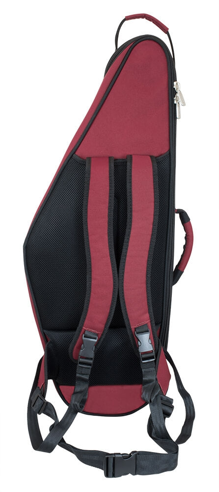 36TS-359 - Tom & Will tenor sax gig bag Burgundy with grey interior / A1